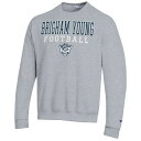 asty㤨֥ԥ  ѡåȥ  BYU Cougars Champion Football Stacked Pullover Sweatshirt Heather GrayפβǤʤ21,980ߤˤʤޤ