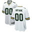 ʥ  ˥ե ȥåץ Green Bay Packers Nike Custom Game Jersey White