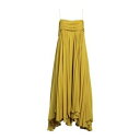 【送料無料】 カイト レディース ワンピース トップス Midi dresses Yellow