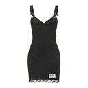 【送料無料】 モスキーノ レディース ワンピース トップス Mini dresses Black