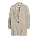 【送料無料】 エイト・ピーエム レディース ジャケット&ブルゾン アウター Blazers Beige(4)