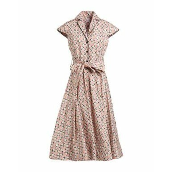【送料無料】 ロレッタ カポーニ レディース ワンピース トップス Midi dresses Pink
