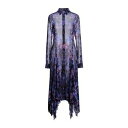 【送料無料】 ヴェルサーチ レディース ワンピース トップス Midi dresses Purple