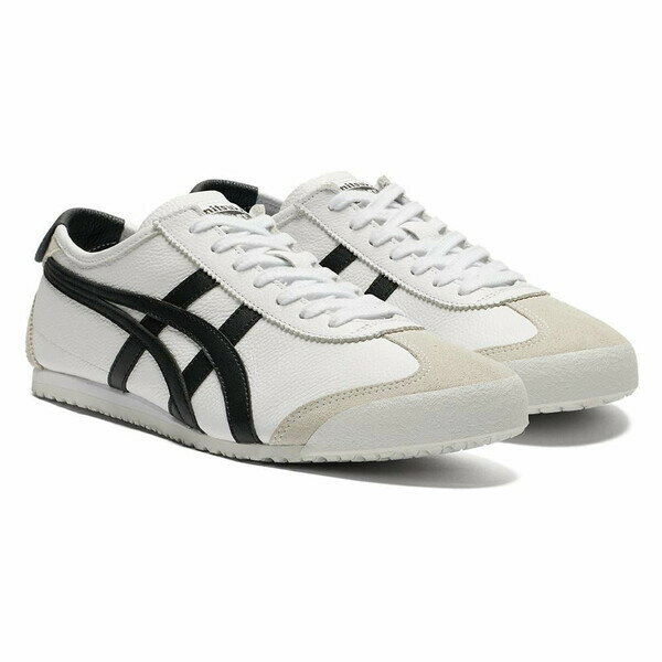 Onitsuka Tiger オニツカタイガー メンズ スニーカー 【Onitsuka Tiger Mexico 66 'White Black' 1183A201-126】 サイズ US_7.5(25.5cm)