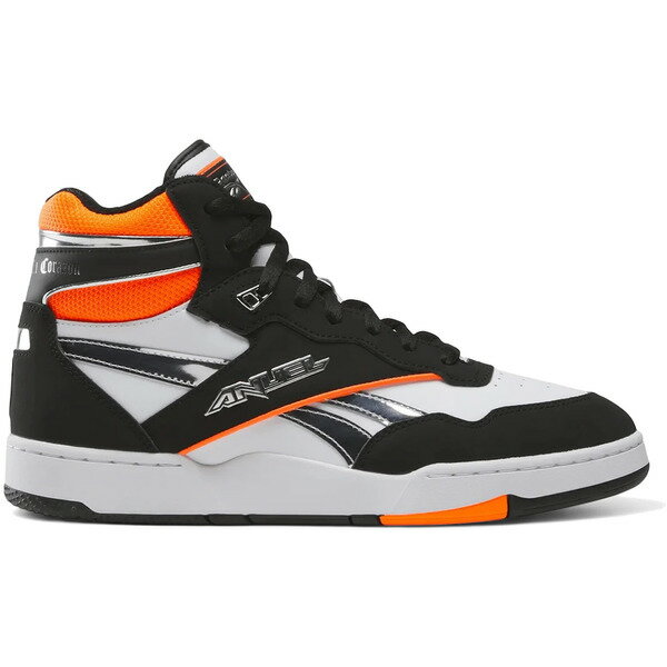 Reebok リーボック メンズ スニーカー 【Reebok BB 4000 II Mid Retro Anuel AA】 サイズ US_6(24.0cm) Black/White/Chrome