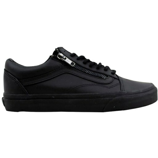 Vans バンズ メンズ スニーカー 【Vans Old Skool Zip Gun Metal】 サイズ US_M_4 Black/Black Vans バンズ メンズ スニーカー 【Vans Old Skool Zip Gun Metal】 サイズ US_M_4 Black/Black