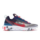 Nike ナイキ メンズ スニーカー 【Nike React Element 87 Red Orbit】 サイズ US_9.5(27.5cm) Black/Red Orbit-White-Green Abyss(4)
