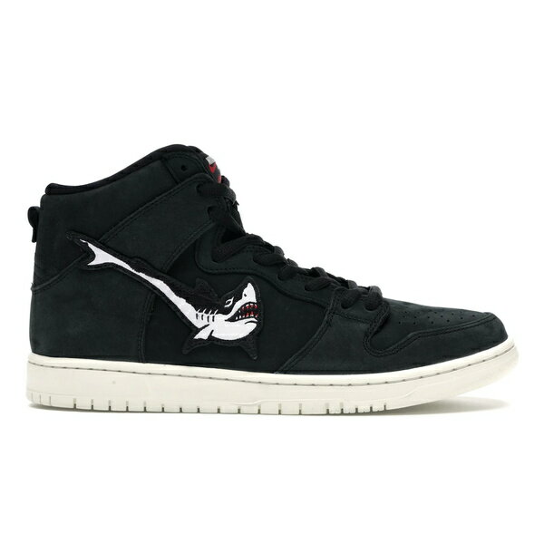 Nike ʥ  ˡ Nike SB Dunk High Oski Shark  US_M_14 Black/White-Red-Sa...