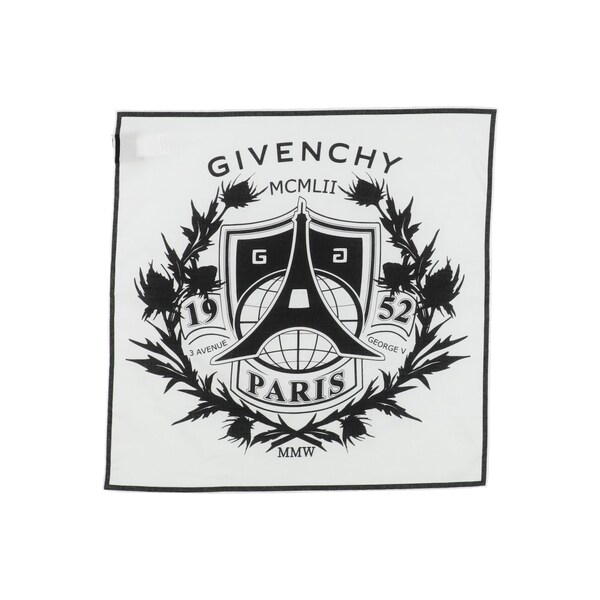 【送料無料】 ジバンシー メンズ マフラー・ストール・スカーフ アクセサリー Scarves White