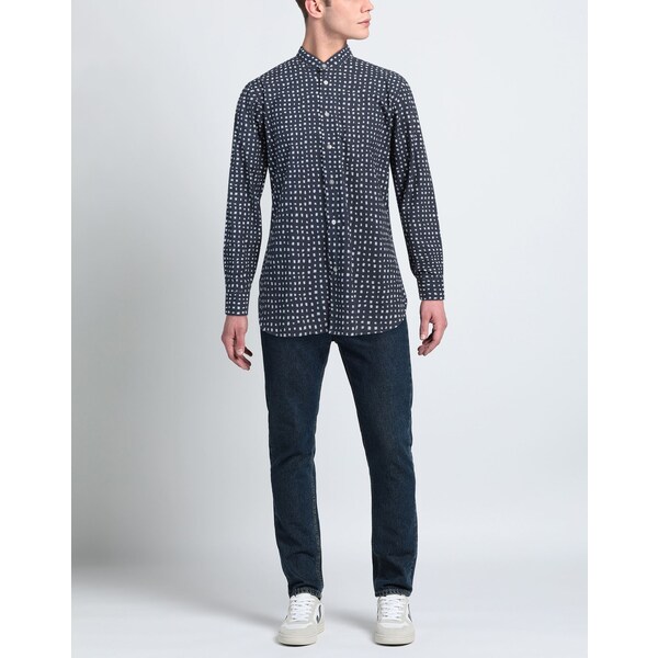 【送料無料】 ボリエッロ メンズ シャツ トップス Shirts Blue