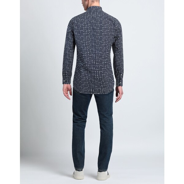 【送料無料】 ボリエッロ メンズ シャツ トップス Shirts Blue