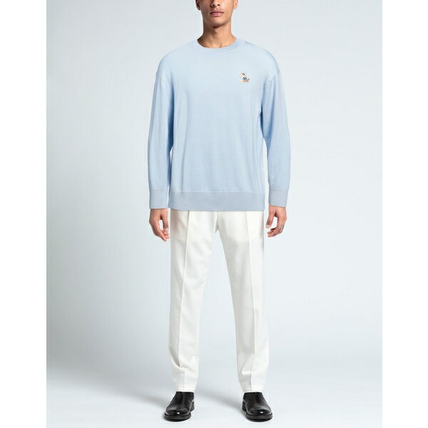 【送料無料】 メゾン キツネ メンズ ニット&セーター アウター Sweaters Azure