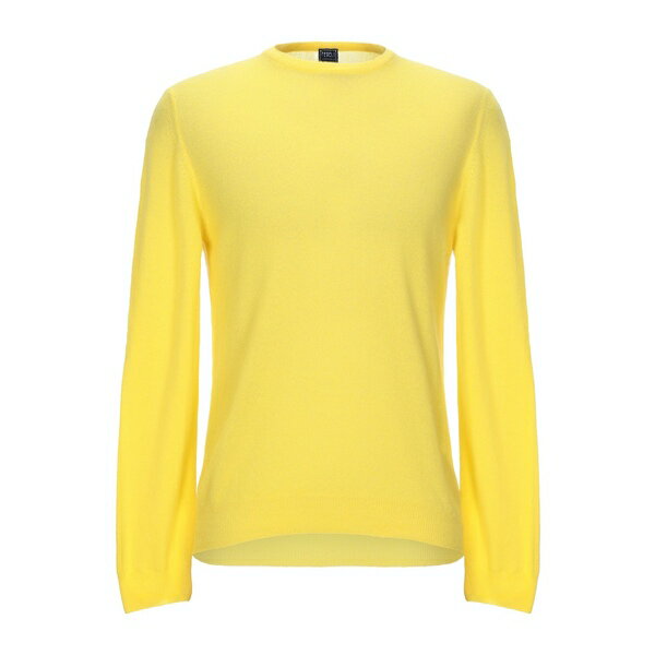 【送料無料】 フェデーリ メンズ ニット&セーター アウター Sweaters Yellow(4)
