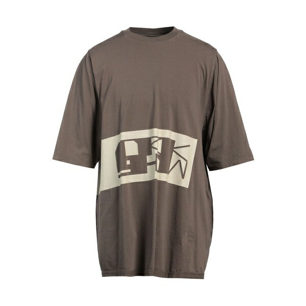 【送料無料】 リックオウエンス メンズ Tシャツ トップス T-shirts Green