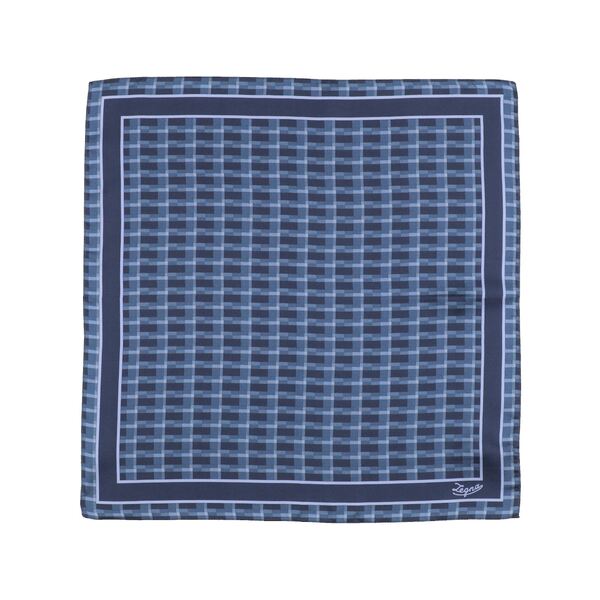 【送料無料】 ゼニア メンズ マフラー・ストール・スカーフ アクセサリー Scarves Blue