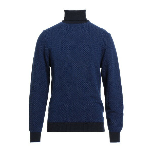 【送料無料】 ヘリテージ メンズ ニット&セーター アウター Turtlenecks Blue