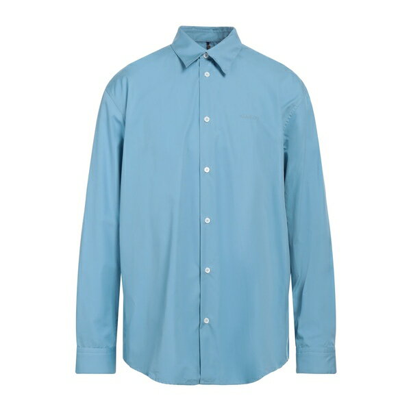 【送料無料】 オーエーエムシー メンズ シャツ トップス Shirts Blue