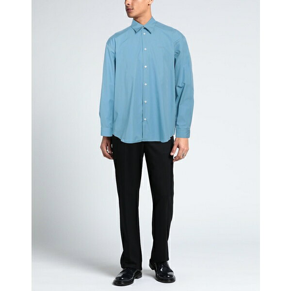 【送料無料】 オーエーエムシー メンズ シャツ トップス Shirts Blue