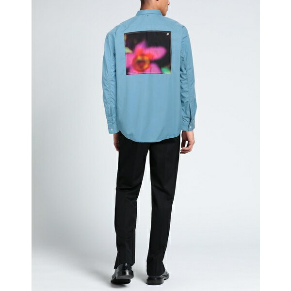 【送料無料】 オーエーエムシー メンズ シャツ トップス Shirts Blue