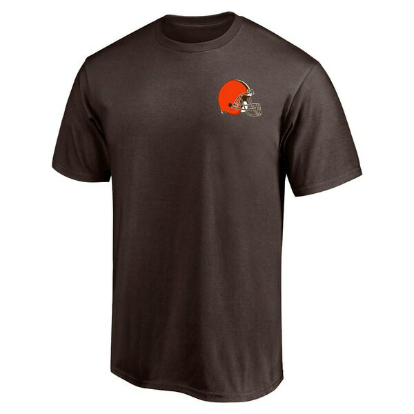 եʥƥ  T ȥåץ Cleveland Browns Fanatics Branded #1 Dad TShirt Brown