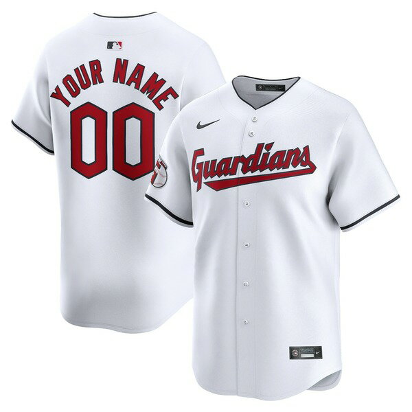 ʥ  ˥ե ȥåץ Cleveland Guardians Nike Home Limited Custom Jerse...