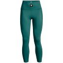 【送料無料】 アンダーアーマー レディース レギンス ボトムス Project Rock Meridian Ankle Leggings Coastal Teal