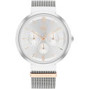 【送料無料】 トミー ヒルフィガー レディース 腕時計 アクセサリー Tommy Hilfiger Women's watch Silver/White