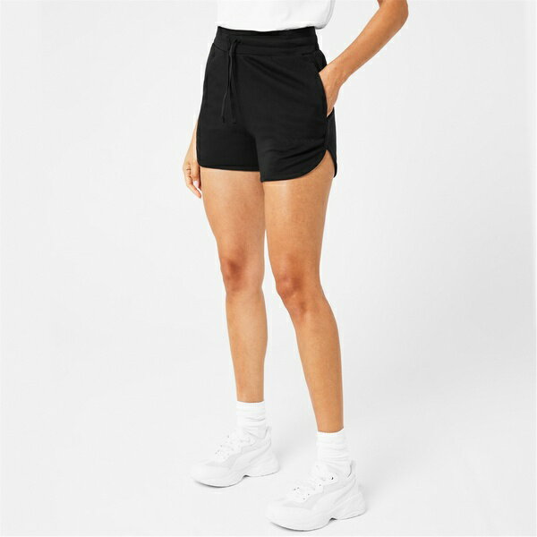 【送料無料】 エルエーギア レディース カジュアルパンツ ボトムス Lightweight Shorts Ladies Black