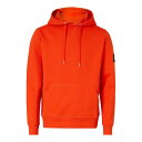 【送料無料】 カルバンクライン メンズ パーカー・スウェットシャツ アウター Badge Hoodie Coral S04