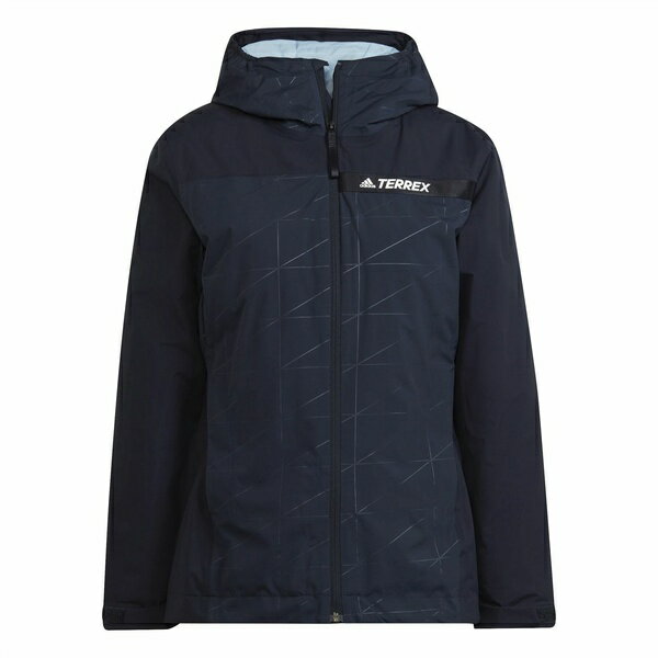 【送料無料】 アディダス レディース ジャケット＆ブルゾン アウター Terrex Womens MT Insulated Rain Jacket Legend Ink