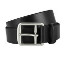 ラルフローレン 【送料無料】 ラルフローレン レディース ベルト アクセサリー Leather Belt Black