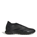 【送料無料】 アディダス メンズ ブーツ シューズ Predator Accuracy.3 Laceless Astro Turf Trainers Black/Black