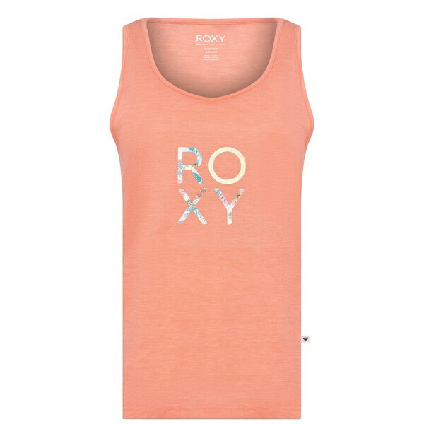 【送料無料】 ロキシー レディース カットソー トップス Logo Vest Ladies Fusion Coral
