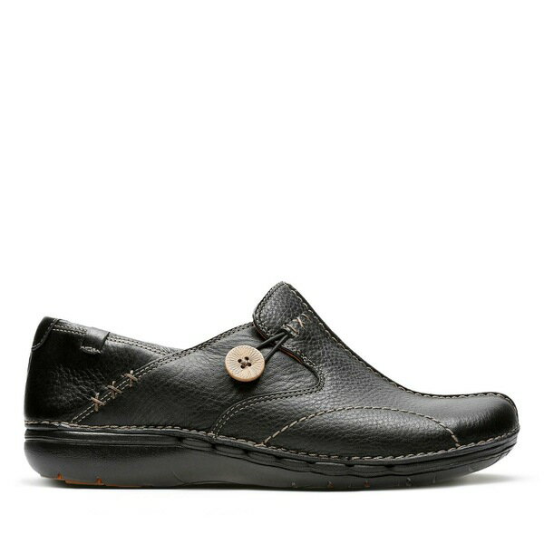 クラークス ローファー レディース 【送料無料】 クラークス レディース オックスフォード シューズ Un Loop Shoes Black Leather