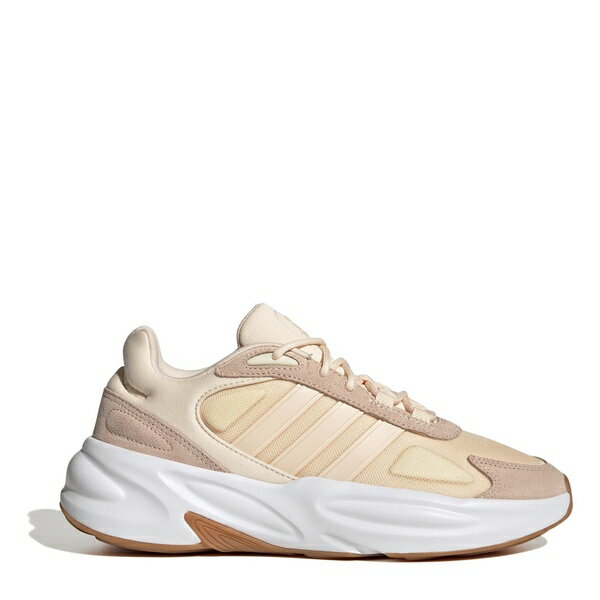 【送料無料】 アディダス レディース ランニング スポーツ Ozelle Womens Trainers Beige