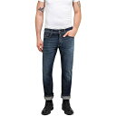 【送料無料】 リプレイ メンズ デニムパンツ ボトムス Replay Rocco Jeans Mens 007Dark Blue