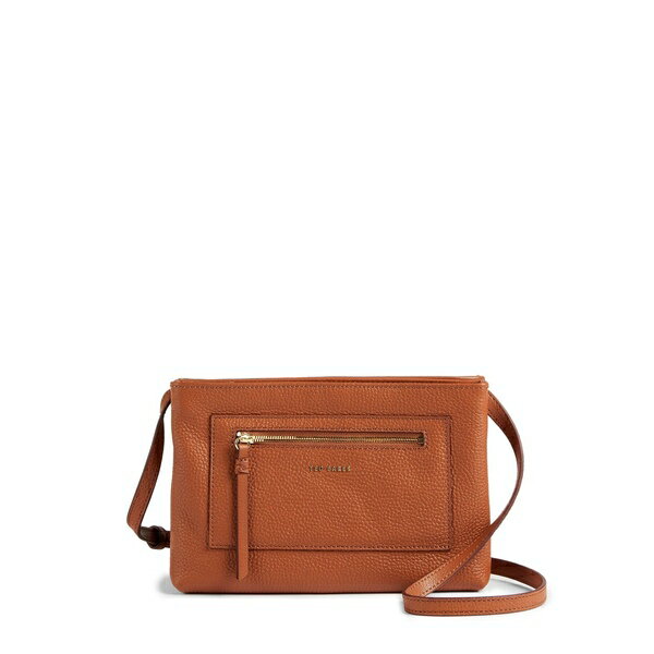 ̵ ƥåɥ١  Хå Хå Calitaa Zip Detail Cross Body BROWN