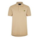 【送料無料】 ライルアンドスコット メンズ ポロシャツ トップス Basic Short Sleeve Polo Shirt Khaki W996