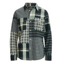 【送料無料】 ラルフローレン レディース シャツ トップス Zanthya Check Shirt Blue Multi