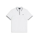 【送料無料】 テッドベーカー メンズ ポロシャツ トップス Ted Dynam Polo Sn33 White