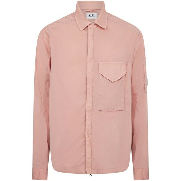 ̵ ԡѥˡ   ȥåץ Chrome-R Overshirt Pale Mauve 509