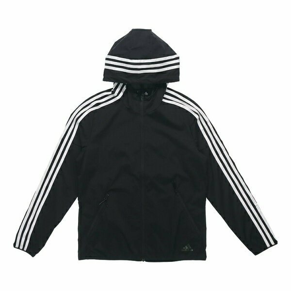 adidas ǥ ǥ ˡ (WMNS) adidas Windbreaker 3S Jacket Black FT2888  US_W_XS