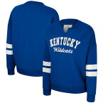 コロシアム レディース パーカー・スウェットシャツ アウター Kentucky Wildcats Colosseum Women's Perfect Date?Notch Neck Pullover Sweatshirt Royal