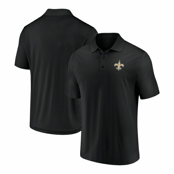 t@ieBNX Y |Vc gbvX New Orleans Saints Fanatics Branded Component Polo Black