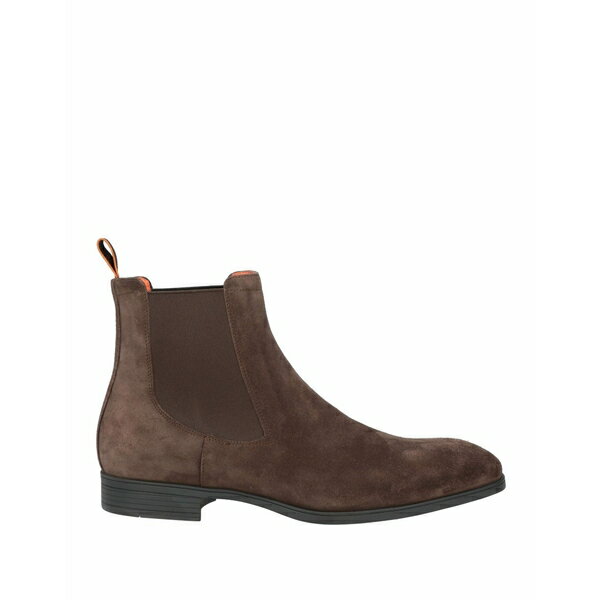 【送料無料】 サントーニ メンズ ブーツ シューズ Ankle boots Brown(4)
