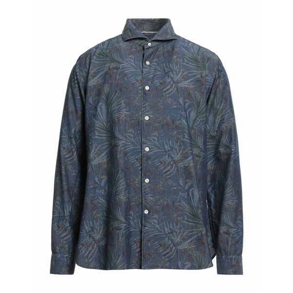 【送料無料】 ティントリア マッティ メンズ シャツ トップス Shirts Blue