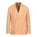 【送料無料】 ルイジ ボレッリ ナポリ メンズ ジャケット&ブルゾン アウター Blazers Orange