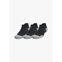 アンダーアーマー レディース 靴下 アンダーウェア LOW RUN 3PK - Trainer socks - black(4)