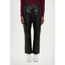 ラルフローレン レディース カジュアルパンツ ボトムス Leather trousers - black
