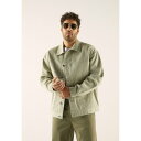 ピア ワン メンズ ジャケット&ブルゾン アウター Denim jacket - beige(4)